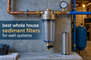 best whole house sediment filters for well systems