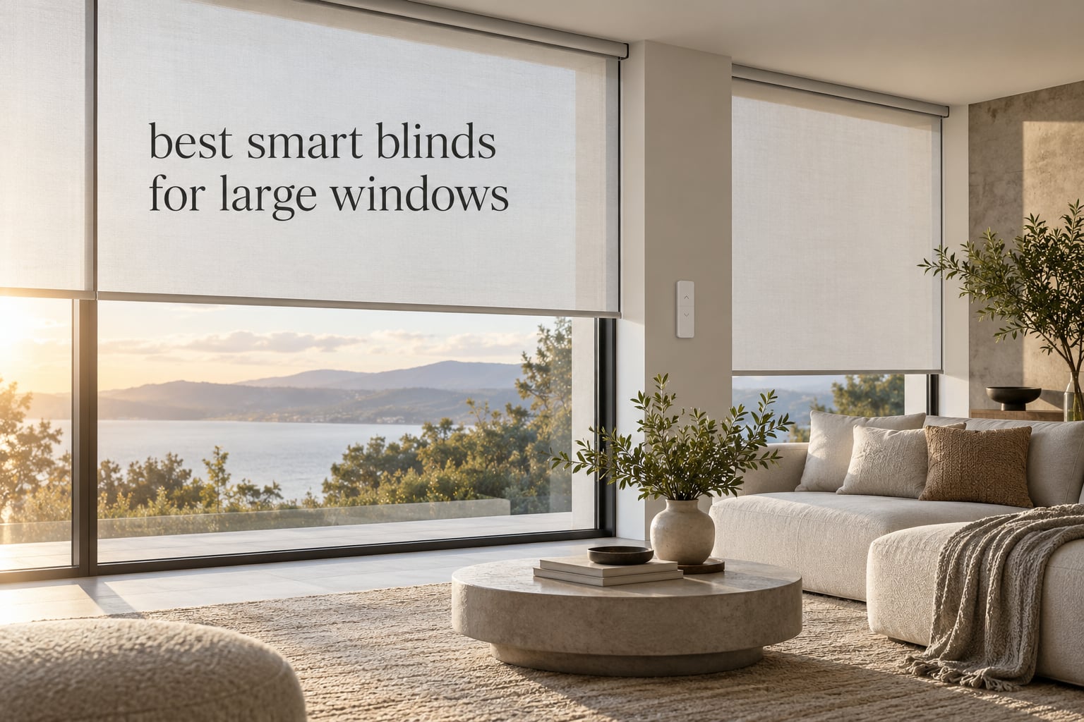 best smart blinds for large windows