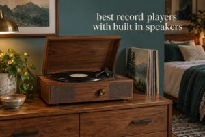 best record players with built in speakers