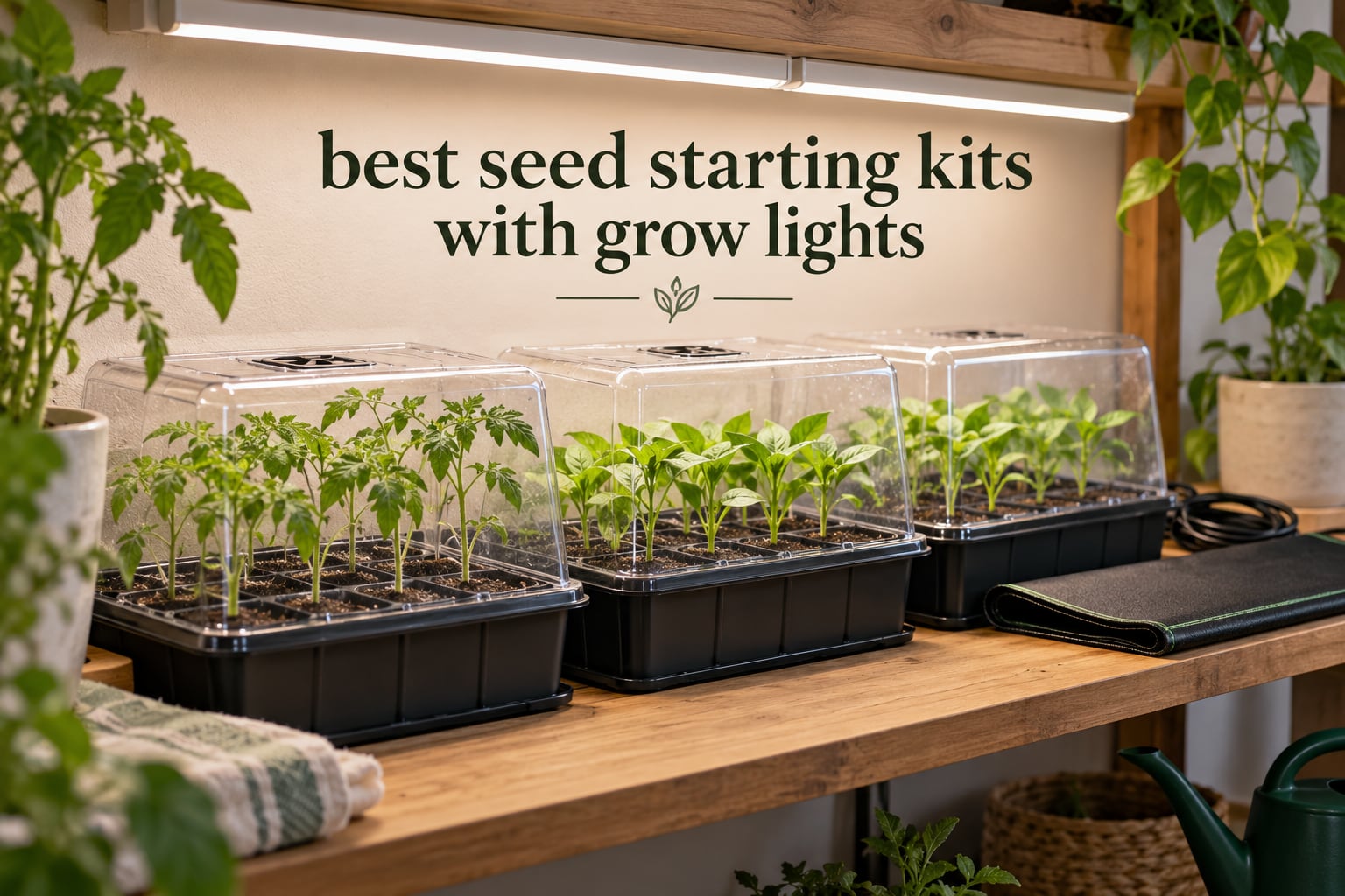 best seed starting kits with grow lights