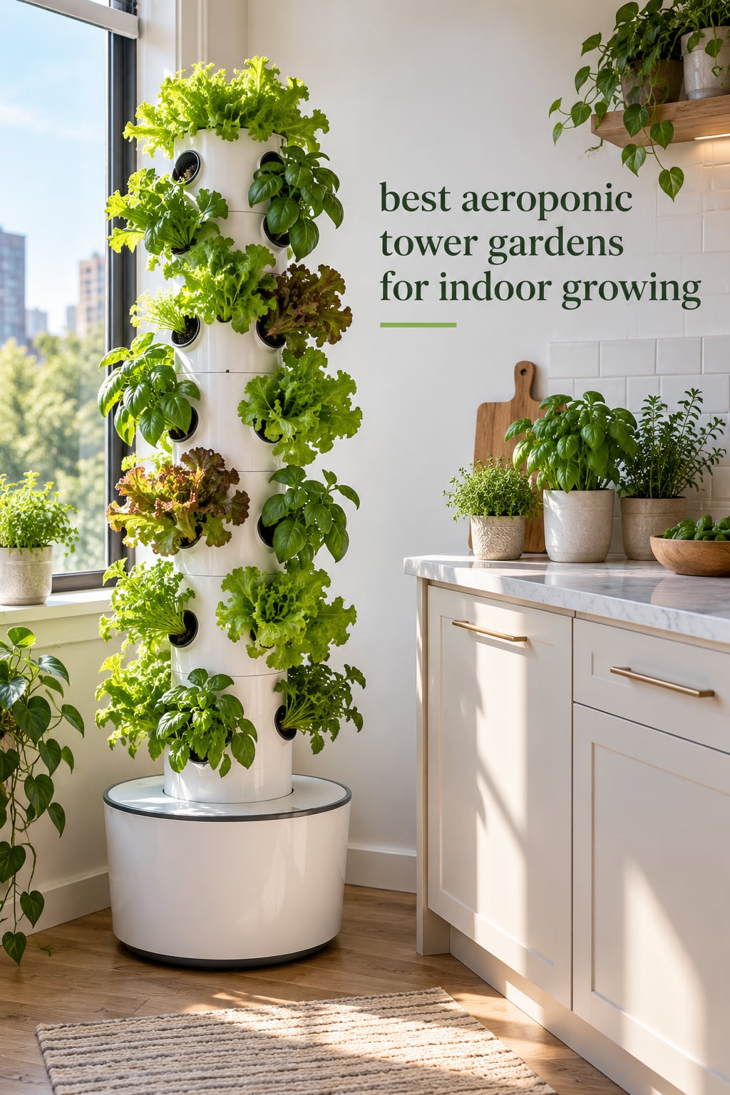 best aeroponic tower gardens for indoor growing