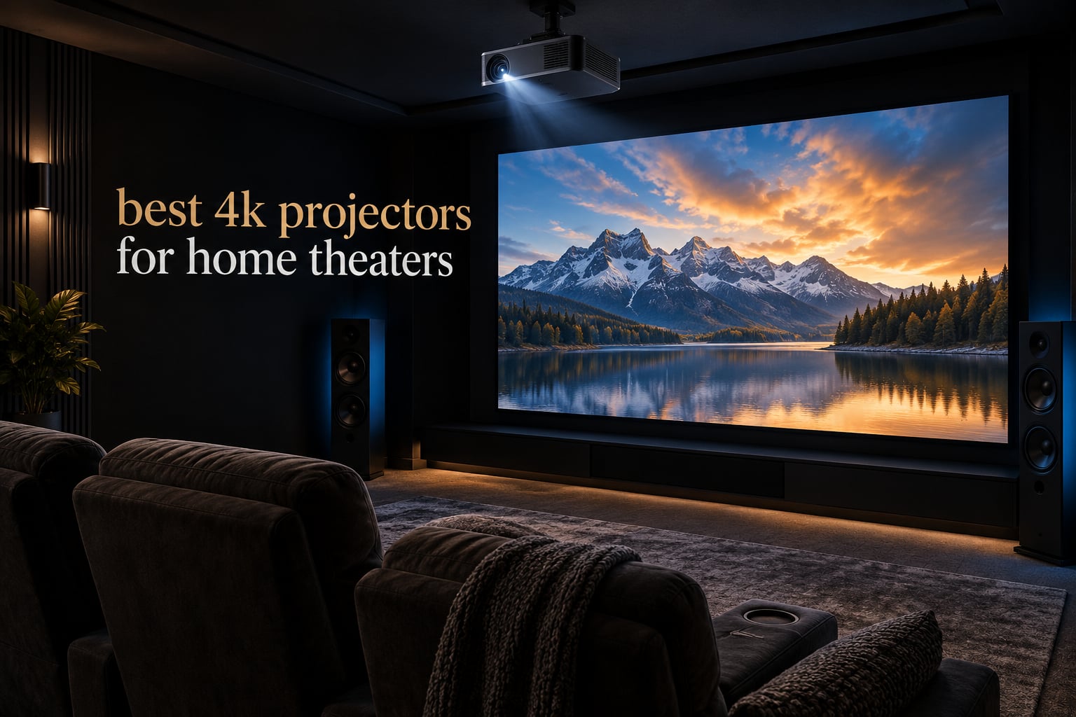 best 4k projectors for home theaters