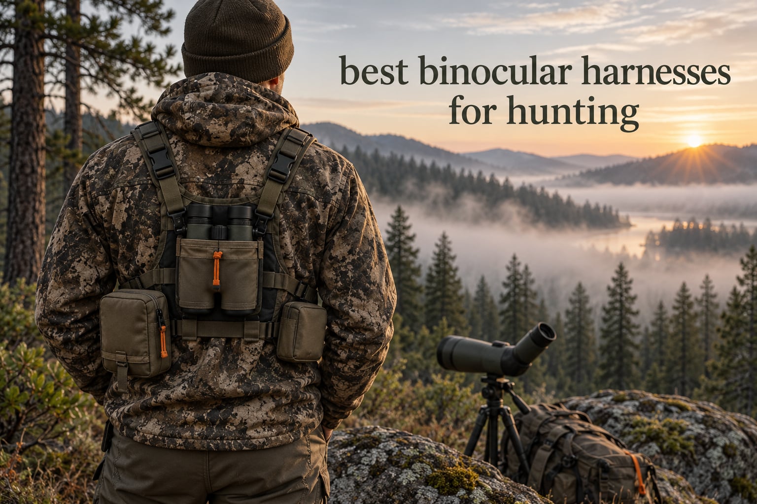 best binocular harnesses for hunting