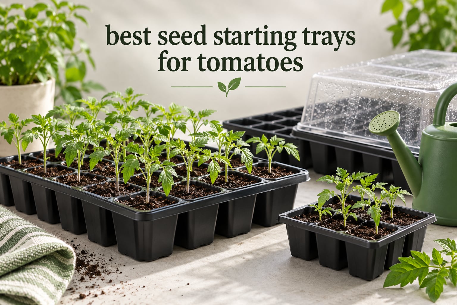 best seed starting trays for tomatoes