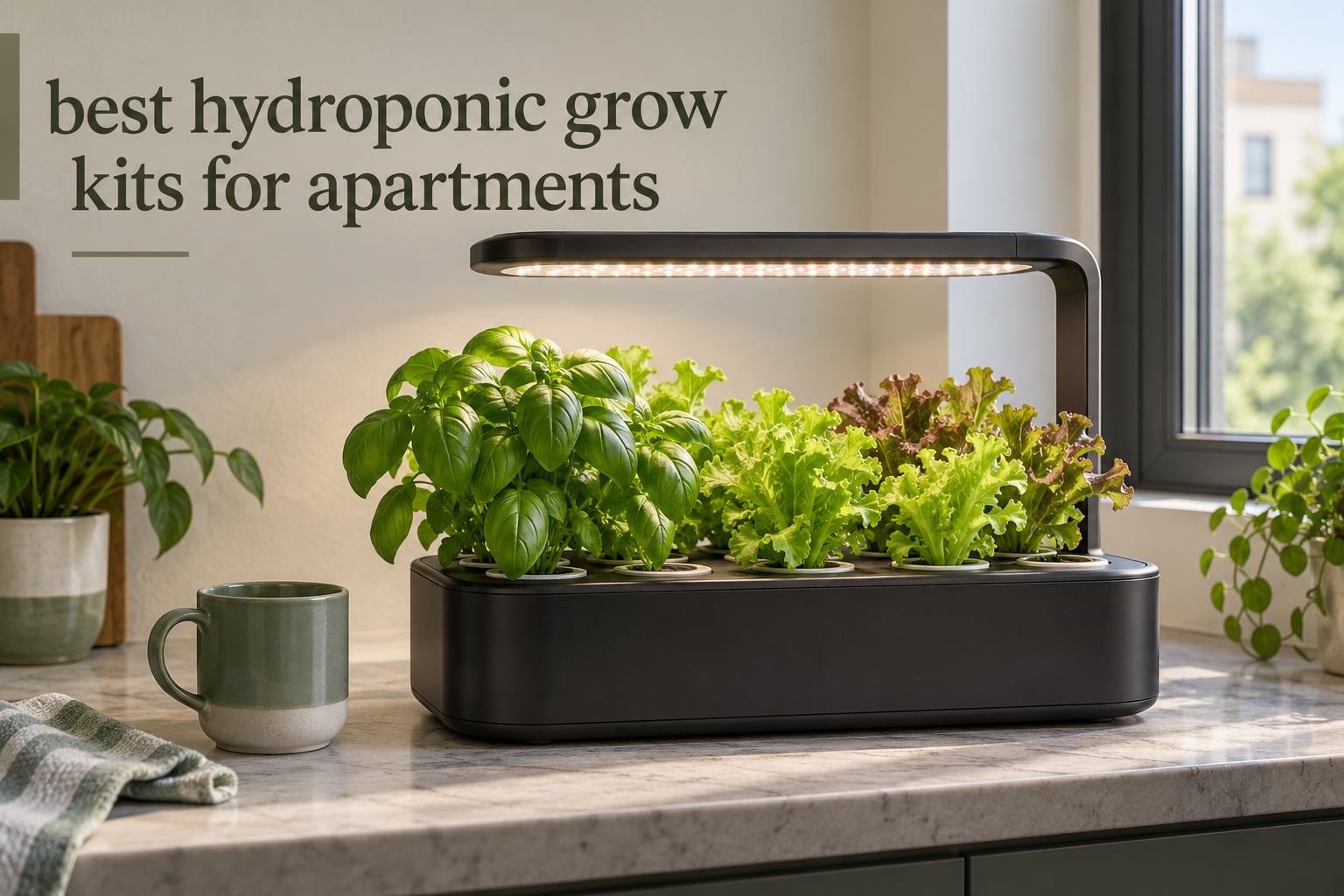 best hydroponic grow kits for apartments