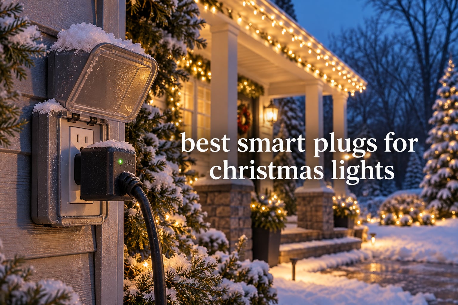 best smart plugs for christmas lights