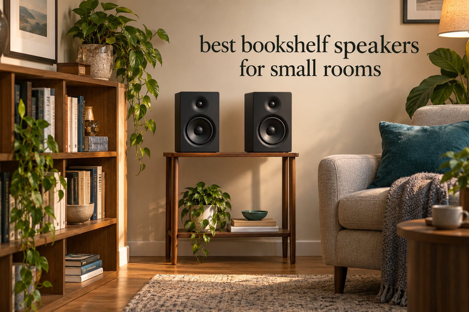 best bookshelf speakers for small rooms