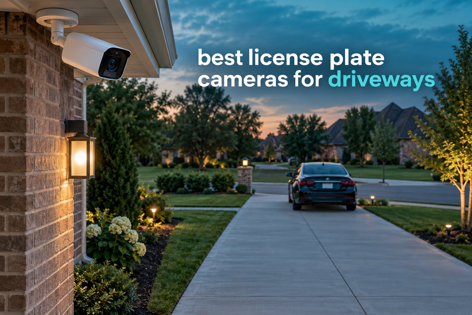 best license plate cameras for driveways