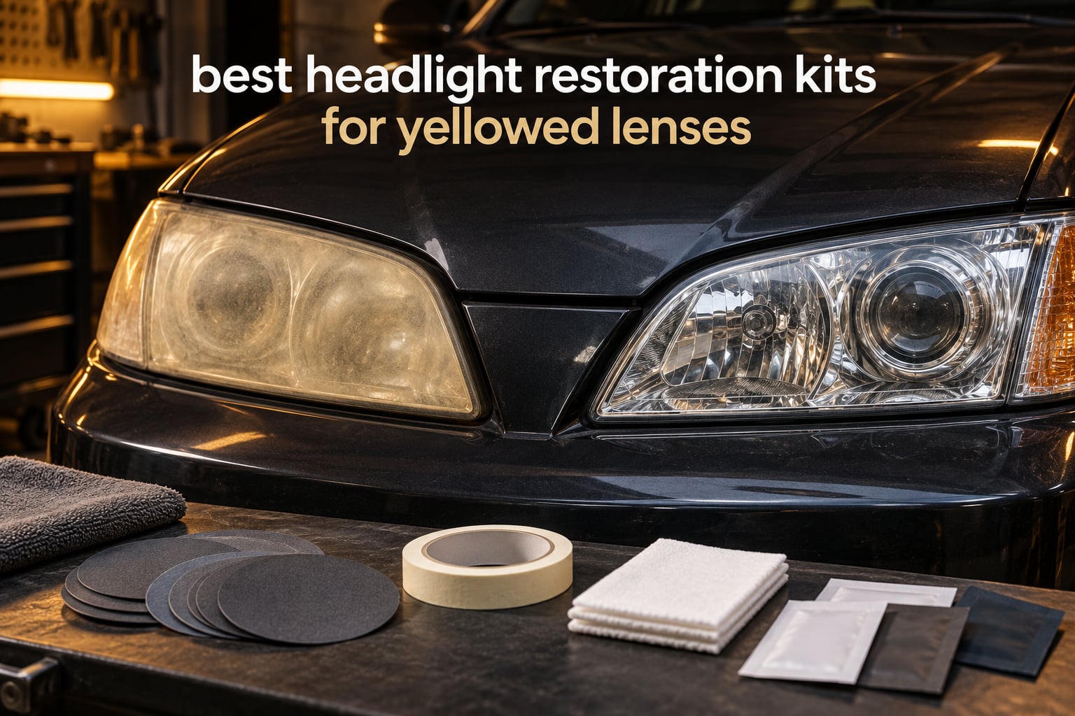 best headlight restoration kits for yellowed lenses