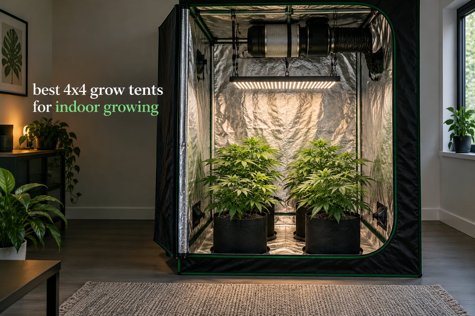best 4x4 grow tents for indoor growing