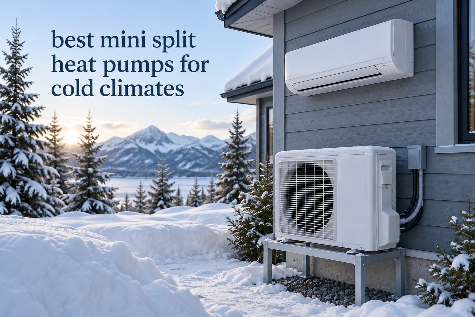 best mini split heat pumps for cold climates