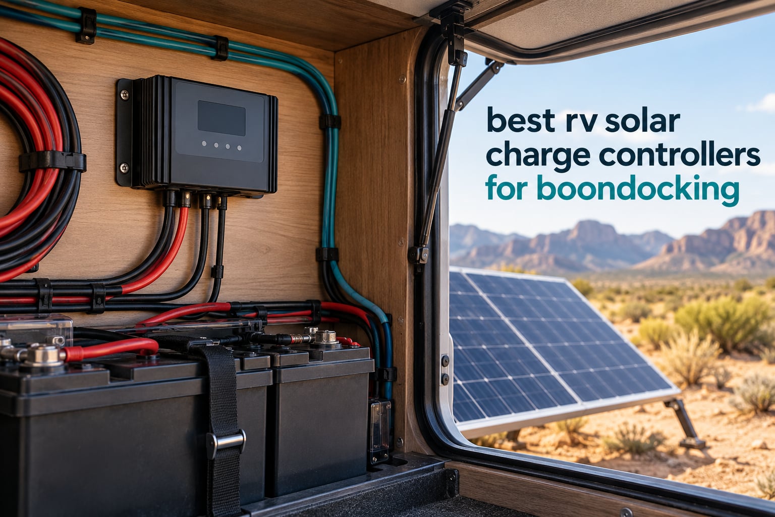 best rv solar charge controllers for boondocking