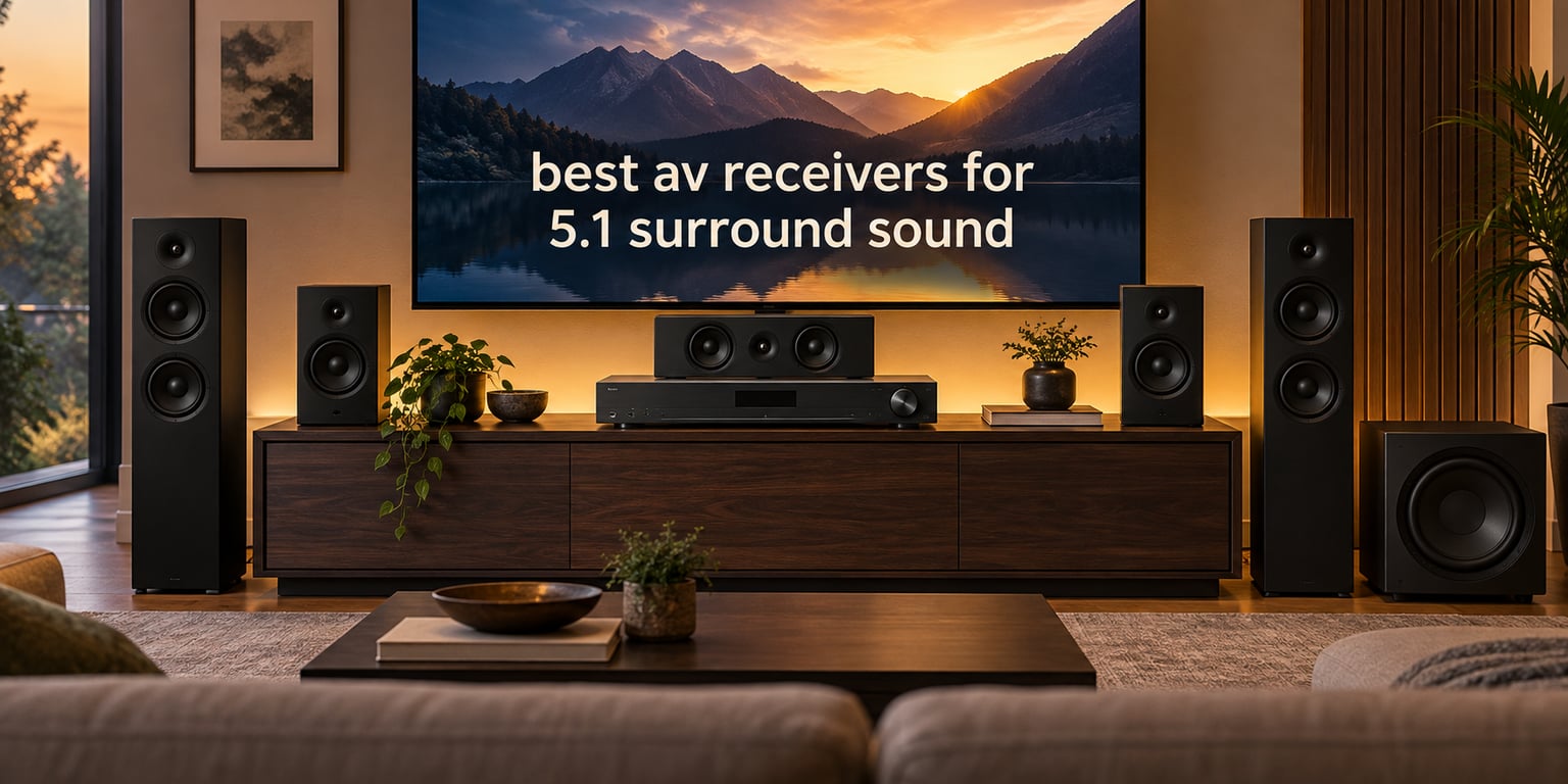 best av receivers for 5.1 surround sound