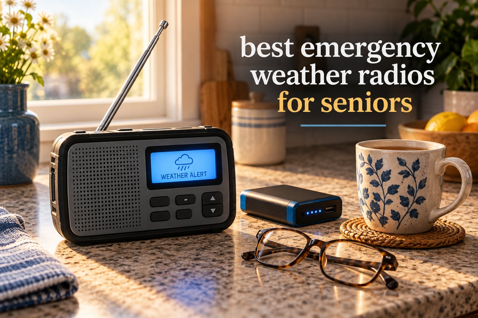 best emergency weather radios for seniors
