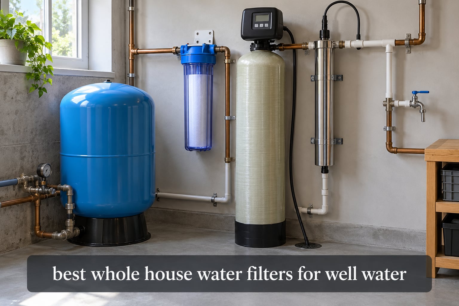 best whole house water filters for well water