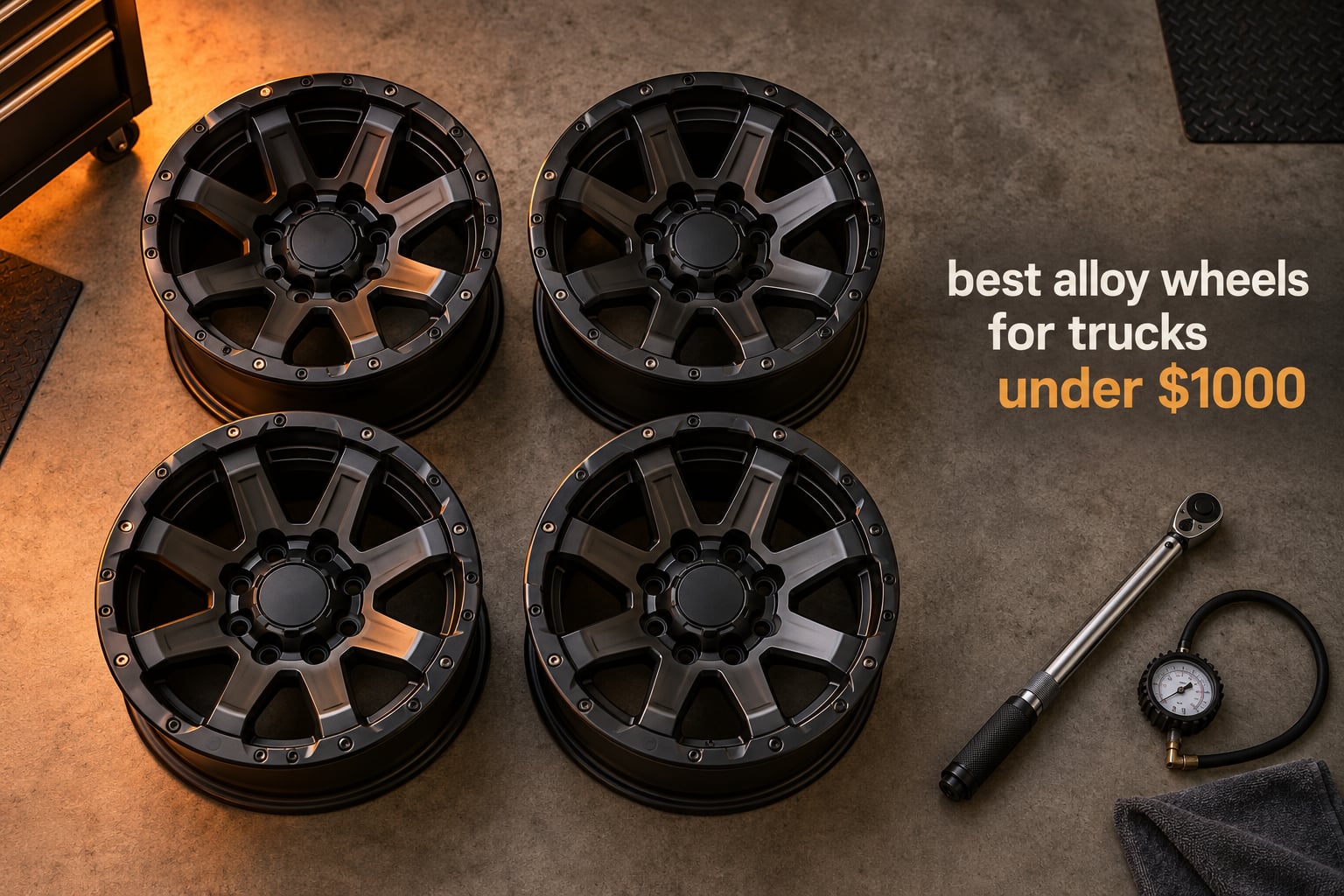 best alloy wheels for trucks under $1000