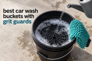 best car wash buckets with grit guards