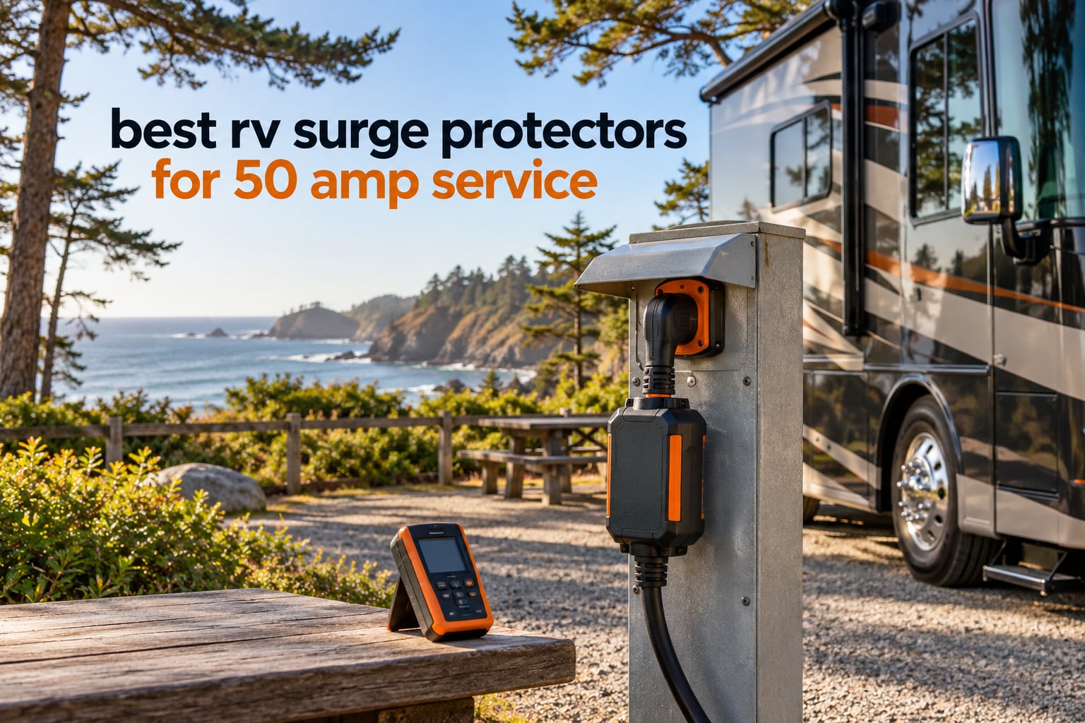 best rv surge protectors for 50 amp service