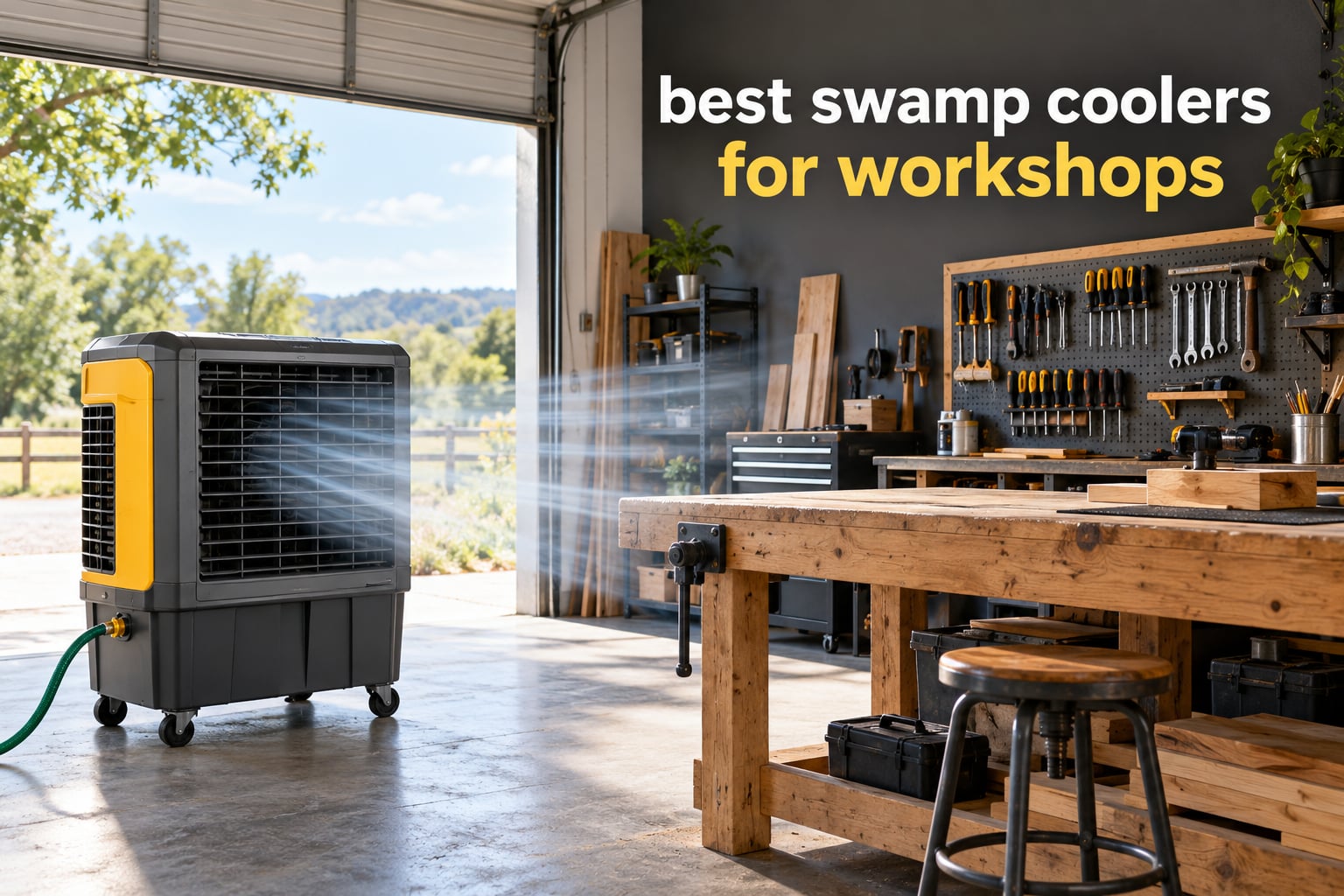 best swamp coolers for workshops