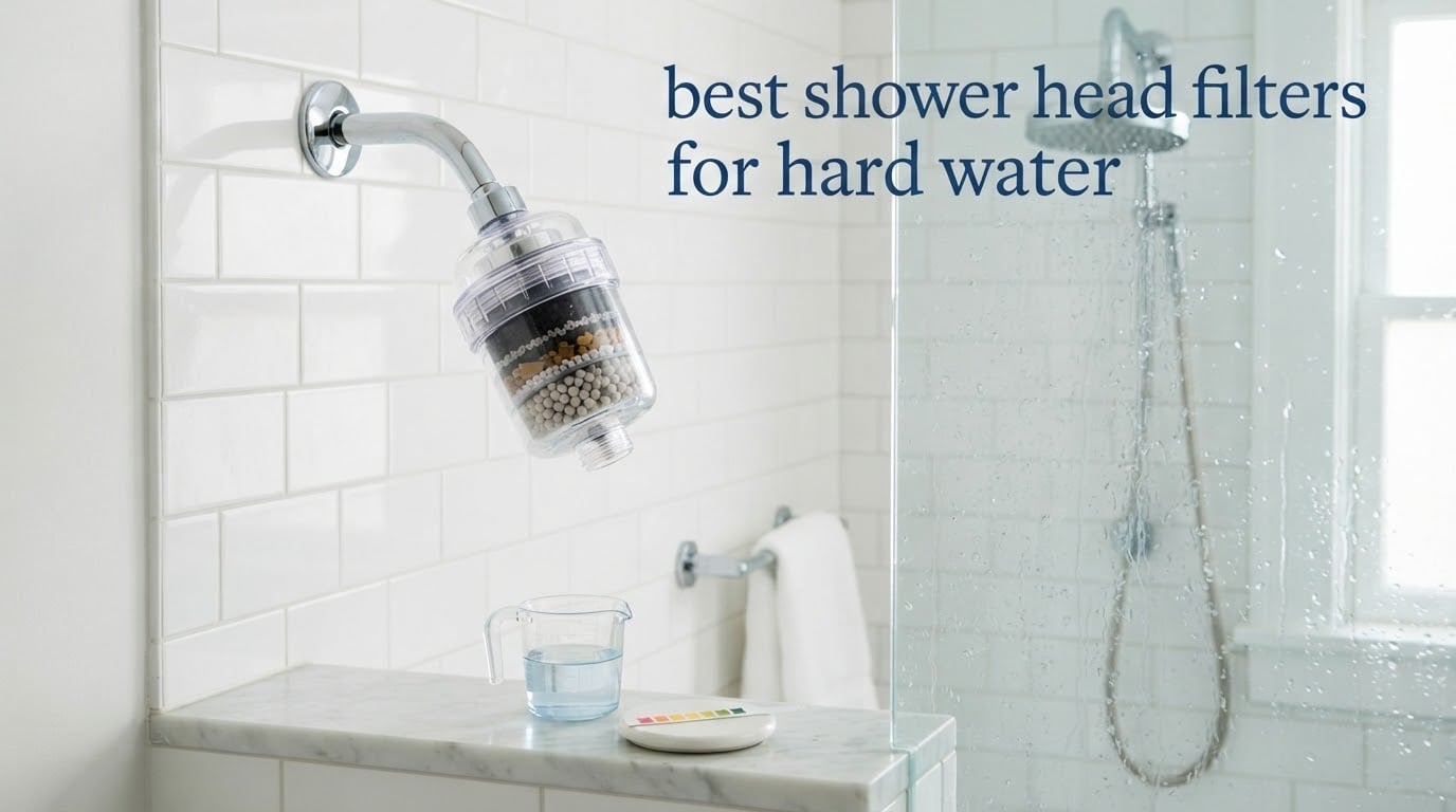 best shower head filters for hard water