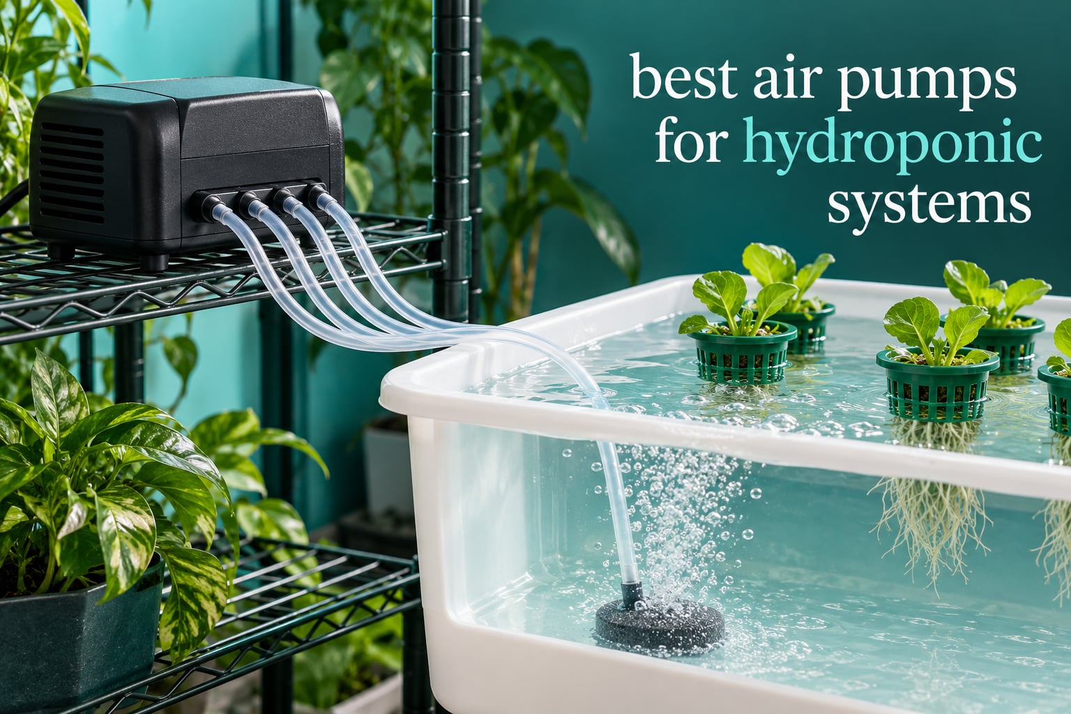 best air pumps for hydroponic systems
