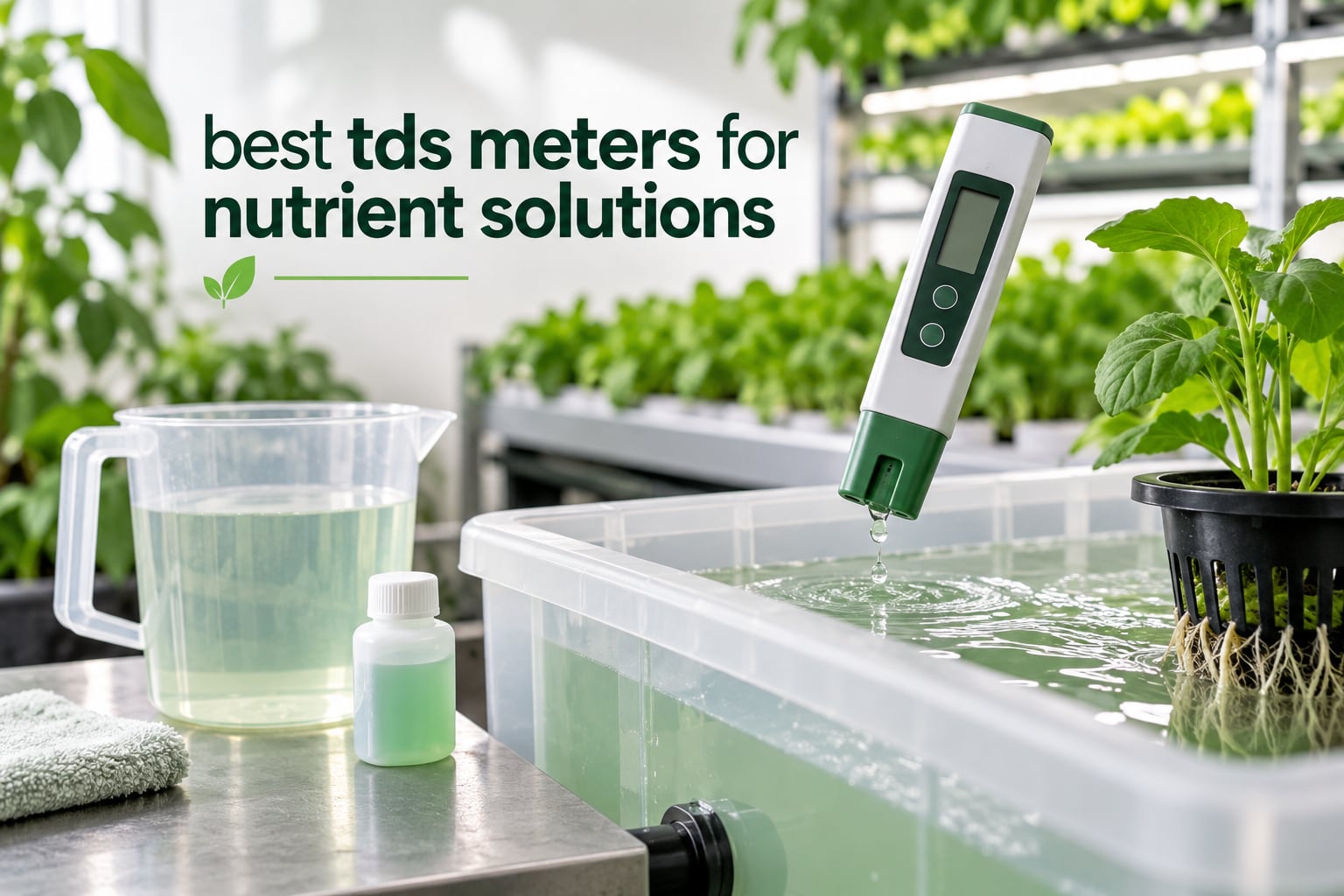 best tds meters for nutrient solutions