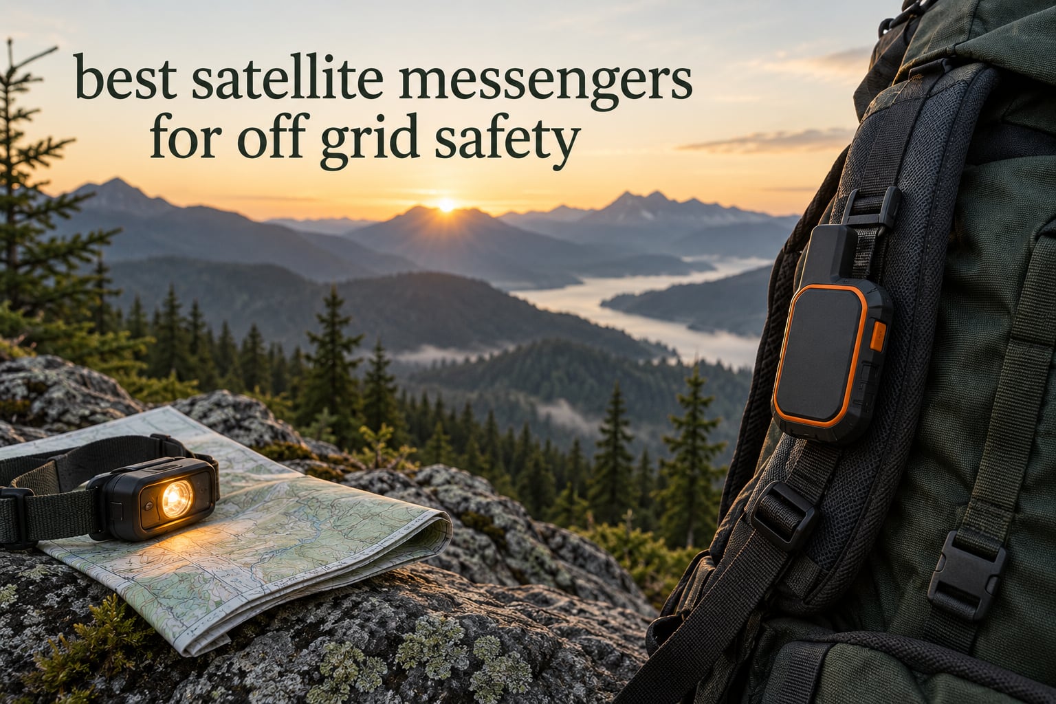 best satellite messengers for off grid safety