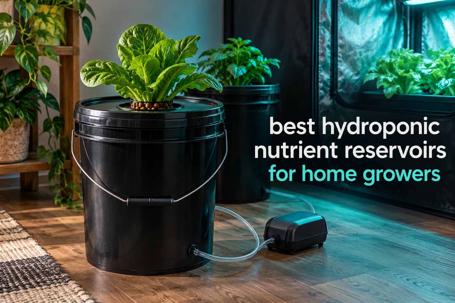 best hydroponic nutrient reservoirs for home growers