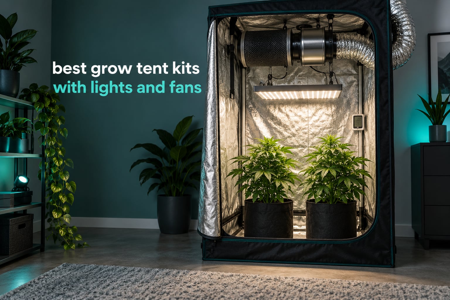best grow tent kits with lights and fans