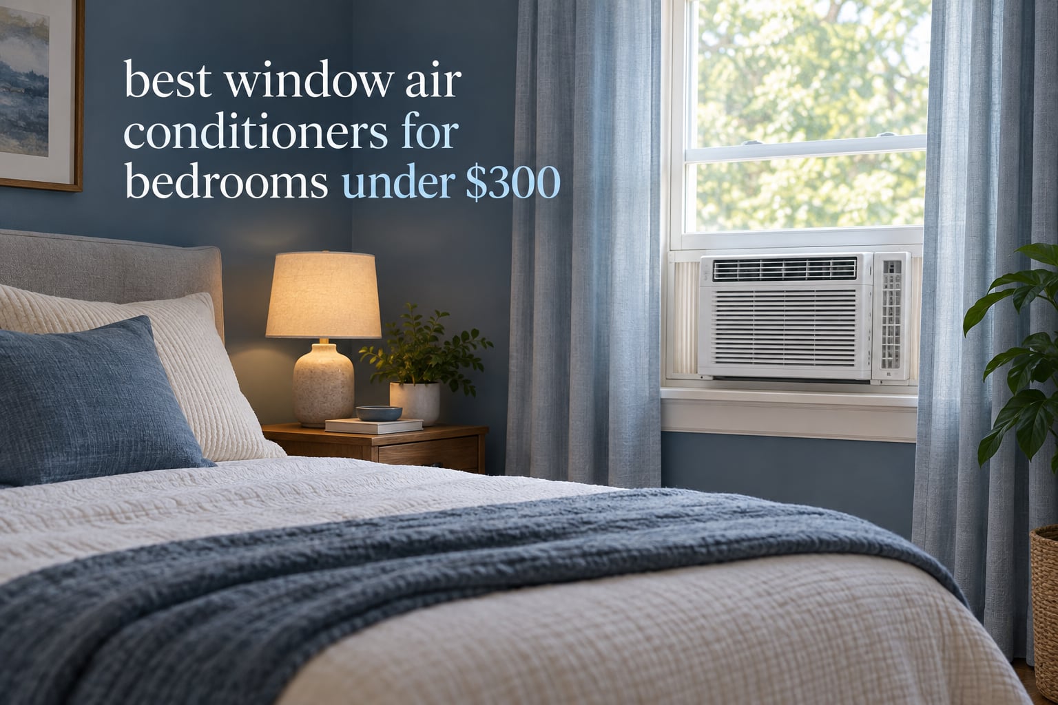best window air conditioners for bedrooms under $300